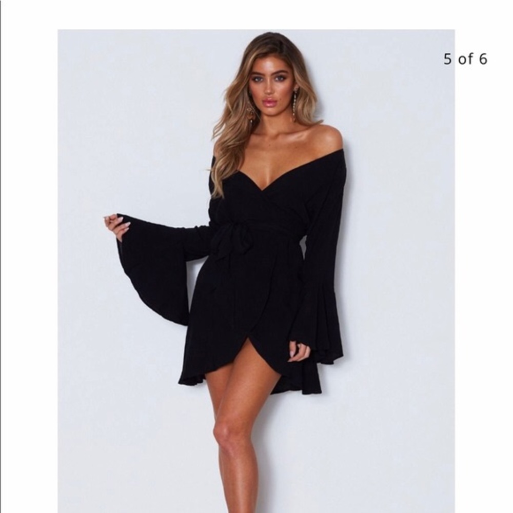 White fox boutique long sleeve Sweet dreams dress